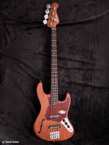 Bacchus - Bacchus WL4-HOLLOW/R BR-SW-MH (ブラウンサテン) #GI21882 約3.4kg グローバル エレキベース バッカス