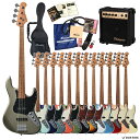 Bacchus WJB-1DX RSM/M バッカス エレキベース 初心者セット ローステッドメイプルネック ジャズベースタイプ ユニバースシリーズ 入門 WJB1-DX RSM