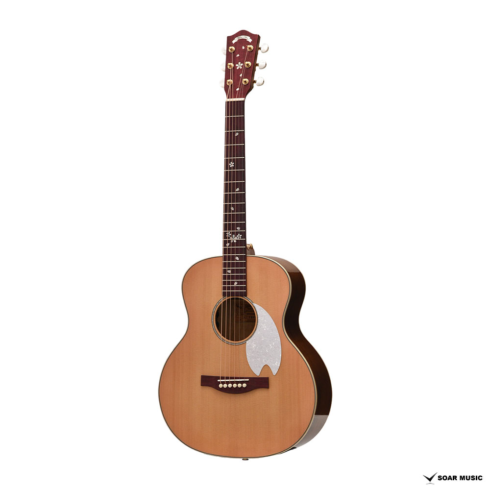 Headway ヘッドウェイ HTJ-SAKURA SKPN サクラピンク アコースティックギター 桜ギター エレアコ JTシリーズ タイニージャンボ タイプ アコギのサムネイル
