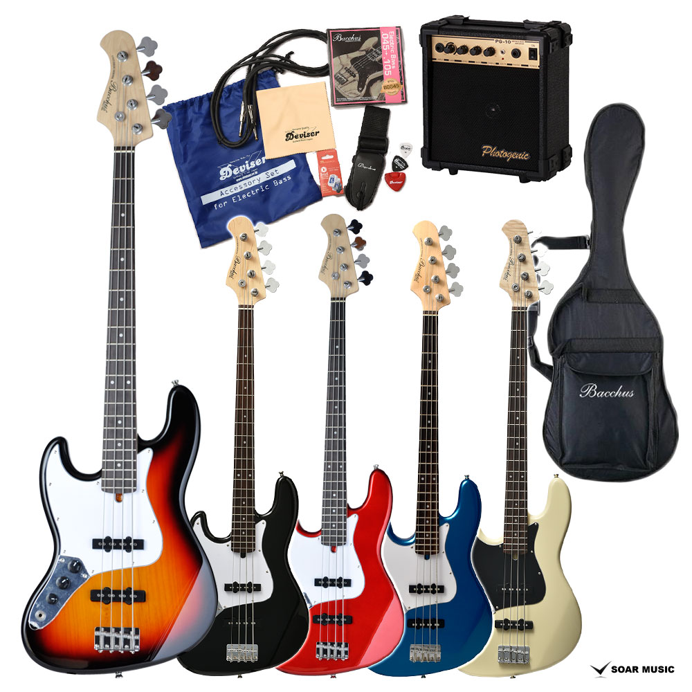 バッカス Bacchus JAZZ BASS ジャズベース レフティLefty