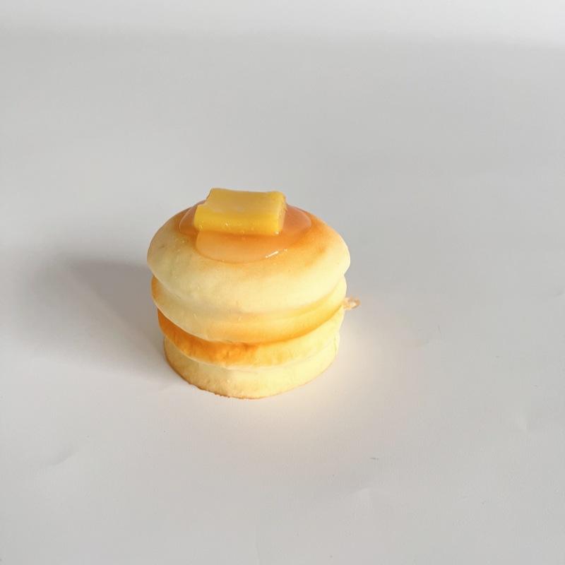 スクイーズ 低反発 バターマフィン スフレパン ケーキ リアル フェイクフード 食品サンプル 癒しグッズ ストレス解消 PU素材 かわいい ..