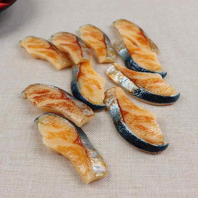 乐天商城 - 食品サンプル 薄切り魚の切り身 海鮮模型 フェイクフード PVC製 ディスプレイ 幼稚園 おもちゃ 店舗装飾 撮影小物 飾り付け インテリア小物 見本品