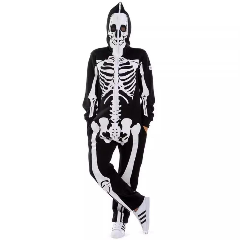コスチューム ハロウィン キッズ メンズ レディース 骸骨 カラフル ホラー スケルトン おもしろ 仮装 衣装 パーティー イベント ダンス 舞台 ステージ