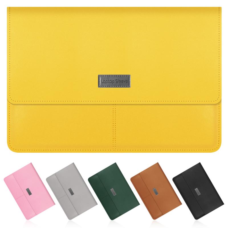 ・カテゴリ: 内胆包・対応製品: MacBook Pro、MacBook Air・素材: 合成皮革・カラー展開: ブラック、ブラウン、ライトグレー、サクラピンク、レモンイエロー、ダークグリーン・サイズ展開: 11/12インチ、13/46.66cm、15/51.99cm