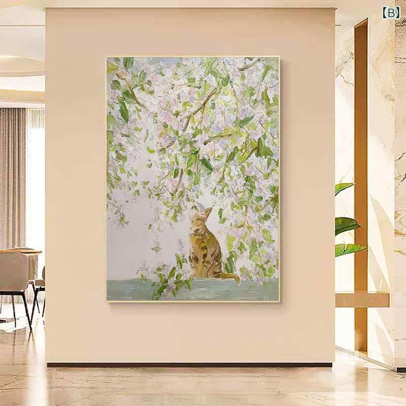 装飾画 ウォールアート モダン シンプル かわいい 動物 アニマル 癒し系 壁掛け アートパネル リビング 寝室 玄関 ダイニング 書斎 オフィスカフェ 店舗用 フレーム付き キャンバス 油彩画 アートプリント 北欧風 高精細 防水 防湿 soarsole-10155426 ふんわり暮らし鞄店 サンプル画像2
