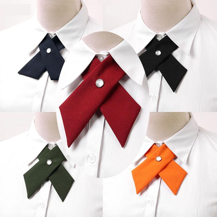 Rakuten - 蝶ネクタイ レディース 学生 スクール JK制服 韓国ファッション ブリティッシュトラッド オフィス ビジネス フォーマル 制服 スーツ クロスデザイン リボンタイ ポリエステル