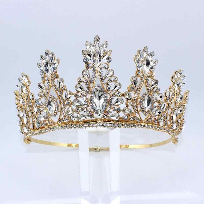 ラインストーン プリンセス ティアラ レディース 結婚式 ヘアアクセサリー クリスタル クラウン 誕生日 クイーン ヘッドドレス おしゃれ アクセサリー パーティー