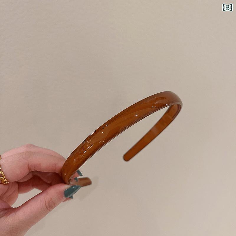 ヘアバンド レディース ゼリー 歯付き シンプル 防滑 髪押さえ 洗顔用 ヘアアクセ...