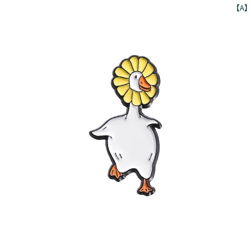 ブローチ メンズ レディース かわいい 卡通 動物 モチーフ 精美 デザイン 合金 素...