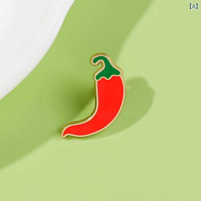 ブローチ メンズ レディース 野菜モ