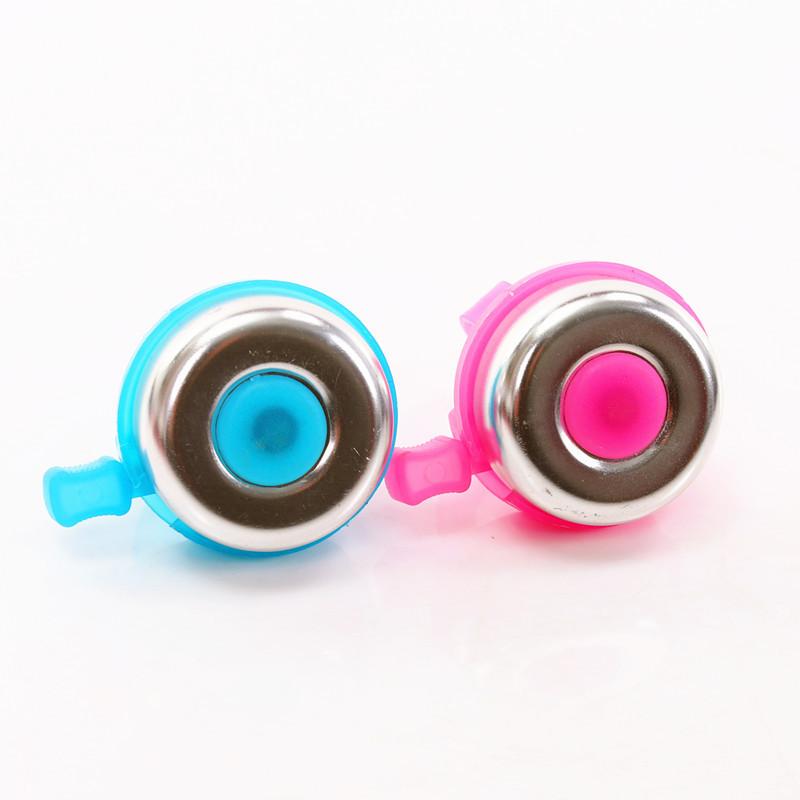サイクルパーツ アクセサリー キッズ 子供用 自転車 スクーター キックスケーター マウンテンバイク 固定式 ベル 鈴 カラフル かわいい キャラクター アルミ合金製 ピンク ブルー パープル オレンジ