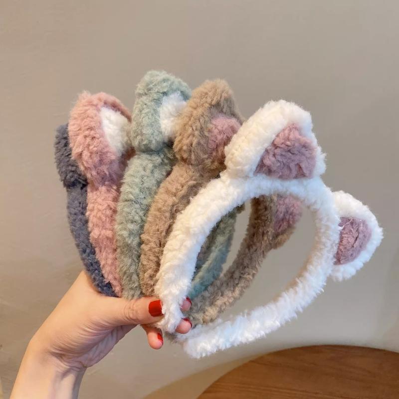 ・カテゴリ: ヘアアクセサリー・スタイル: かわいい・主な素材: 毛绒・柄: 動物耳・カラー展開: ピンク、ホワイト、ブラウン、グリーン、ブルー、レッド、パープル、イエロー、ライトブラウン、ライトグリーン、オレンジイエロー・対象: 子供・対象年齢: 3歳以上