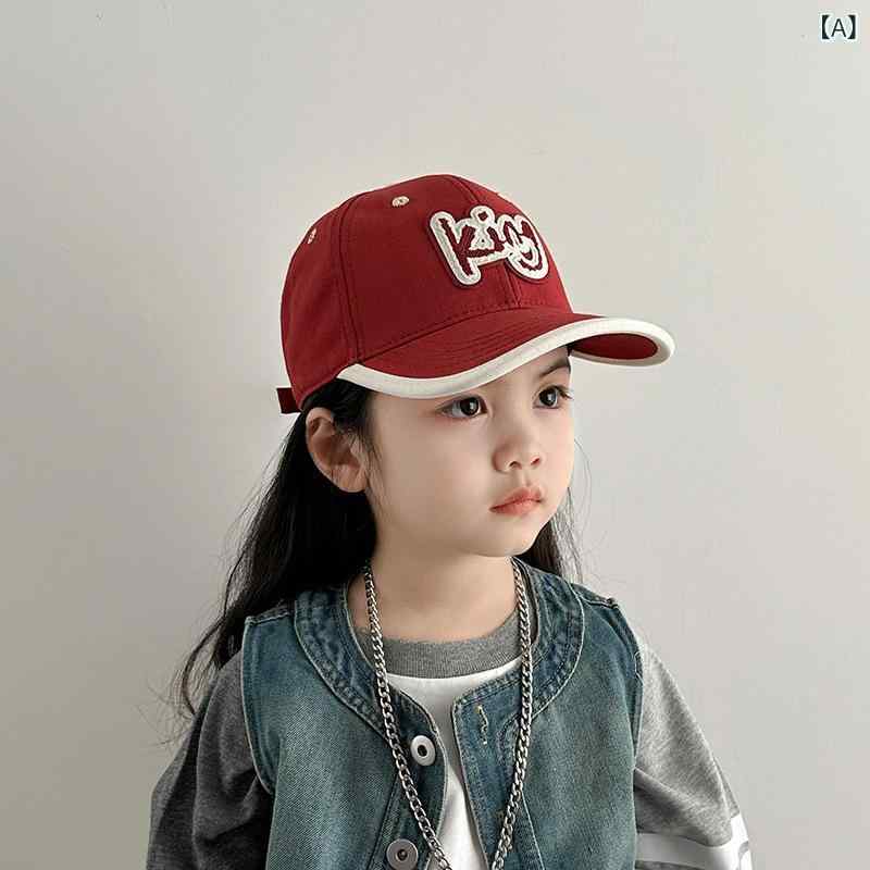 キャップ キッズ 男の子 女の子 子供用 春夏秋 ベースボールキャップ 野球帽 薄手 ...