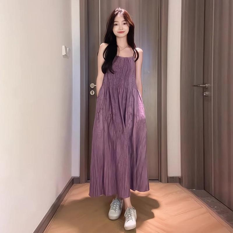 Formal - ツーピース マタニティ 妊婦 キャミソール ノースリーブワンピース テーラードジャケット シフォン素材 純色 無地 長袖 日韓 カジュアル 春夏