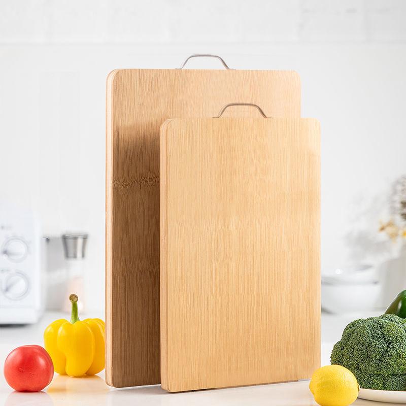 Rakuten - まな板 木製 竹製 天然木 天然竹 実木 無垢材 加厚 厚手 大型 キッチン 家庭 果物 カット 麺伸ばし 生地こね 料理 調理 下ごしらえ
