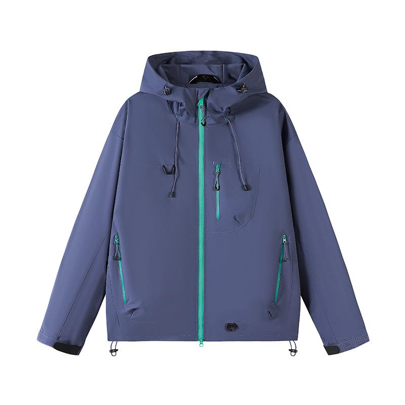 ・カテゴリ: 登山ジャケット・主な素材: ポリエステル・機能: 速乾、透気、防水、防紫外線、保暖、耐摩耗、防風、防静電、吸湿排汗、防汚・柄: 無地・スタイル: 開襟・フード: あり・防水性能: 5000mm・表地: ゴアテックス・カラー展開: 芥蘭灰、孔雀藍、秘境紫、玄武黒、弗洛イ徳粉、金沙橘、浅豆緑・サイズ展開: S、M、L、XL、2XL、3XL・シルエット: 標準・着丈: 標準・縫製: シームレス
