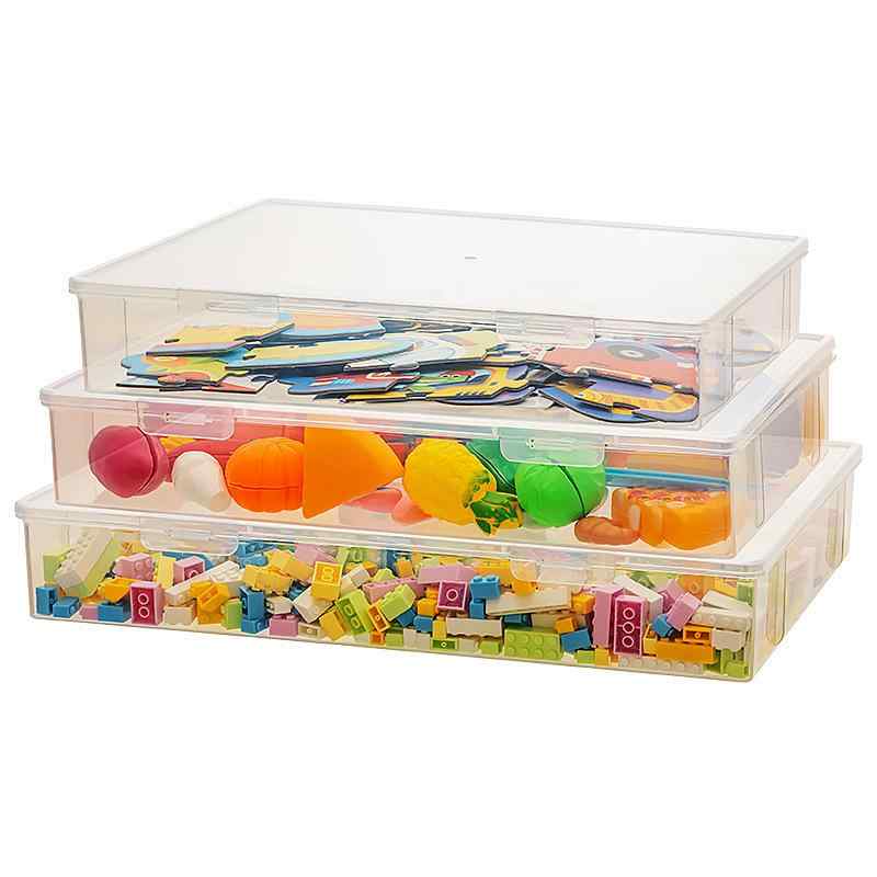 収納ボックス 子供 絵本 卓上 本棚 本箱 積み木 玩具箱 小 中 大サイズ プラスチック PP素材 シンプル モダン 書斎 文具 雑誌 おもちゃ 整理