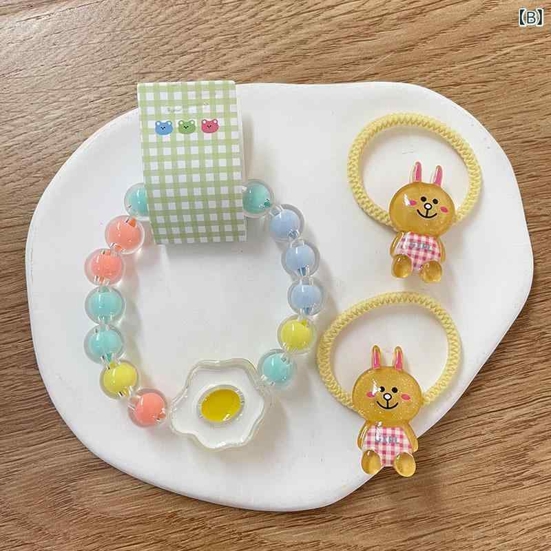 アクセサリー 女の子 キッズ かわいい カートゥーン キャラクター アクリル 樹脂 ...