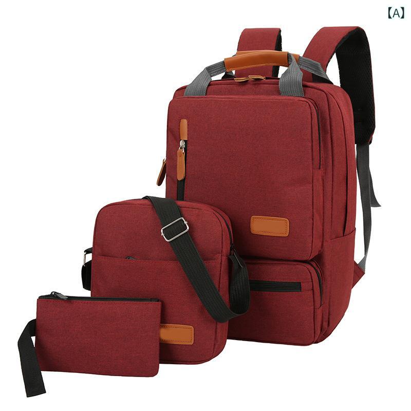 ・容量: 20-35L・素材: 帆布・機能: 耐摩耗、防盗、抗震・柄: 無地・スタイル: ストリート・裏地: ポリエステル混・装飾: ステッチ・ショルダーストラップ: 曲線型・カラー展開: 赤、青、黒、灰色・用途: ビジネス旅行・対象: 男女共用