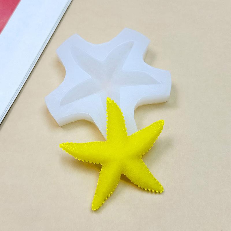 ケーキ型 DIY 道具 シリコンモールド 海星 ヒトデ チョコレート 焼き菓子 石膏 レジン ハンドメイド り 抜き型