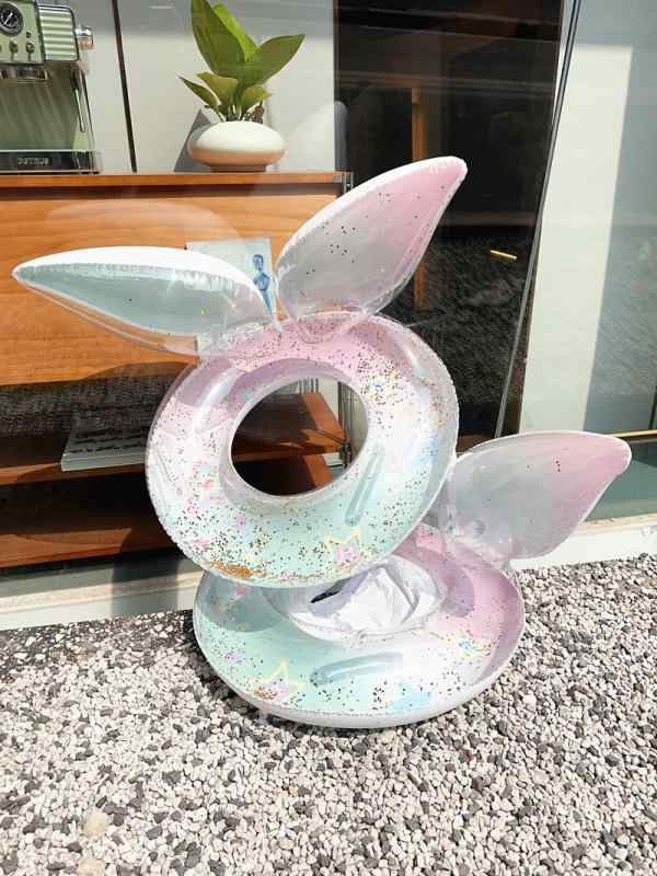 浮き輪 キッズ 女の子 子供用 ビーチグッズ スパンコール 人魚 メルヘン マーメイ...