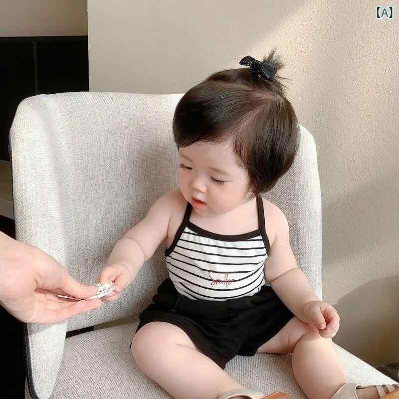 タンクトップ キッズ 女の子 トップス キャミソール インナー 接触冷感 薄手 かわいい プリント ベビー 子供服 ノースリーブ 部屋着