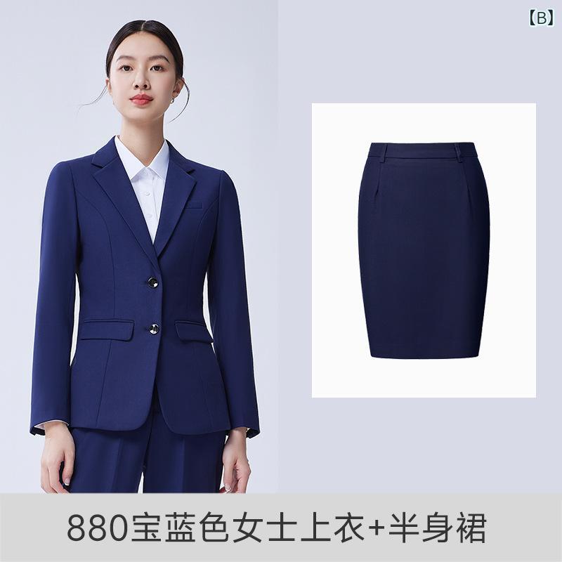 スーツ メンズ レディース 春秋 スリム 事務服 ビジネススーツ リクルート ジャケ...