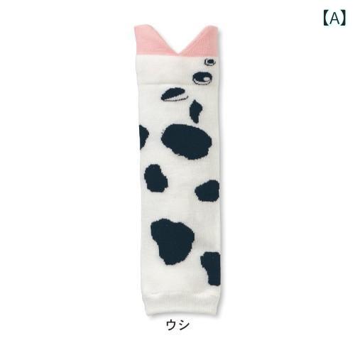 ふんわり暮らし鞄店のレッグウォーマー ベビー キッズ 接触冷感 冷房対策 紫外線防止 コットン 吸汗 速乾 サメ キャラクター かわいい 伸縮性｜アングル2