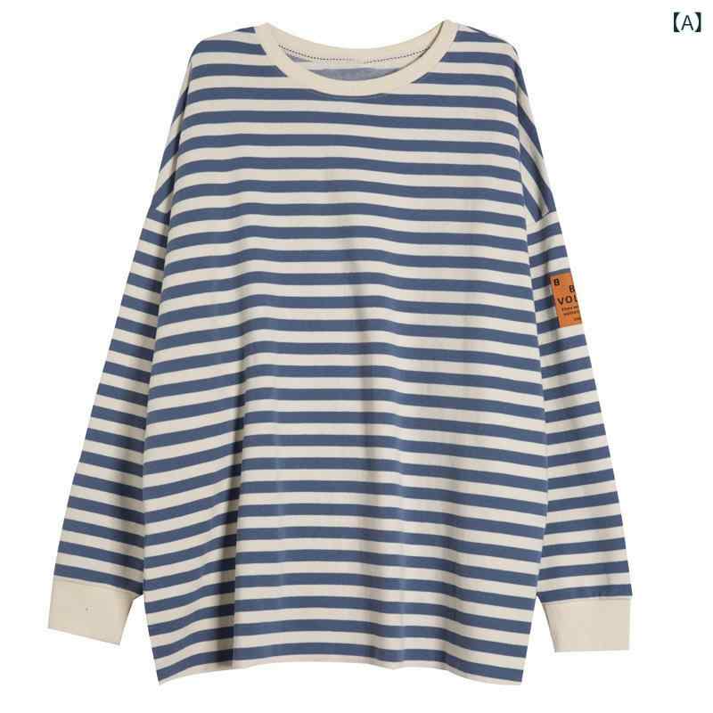 Tシャツ レディース 妊婦 2点セット トップス レギンス 長袖 ボーダー柄 バイカラ...