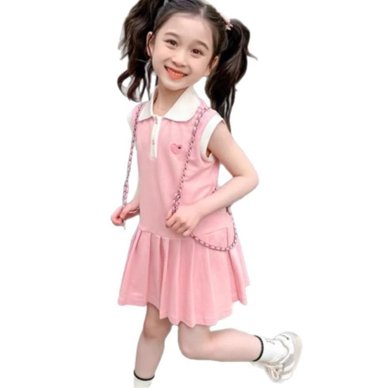 ・スタイル: スポーツ・カテゴリ: ワンピース・素材: ポリエステル・対象: ガールズ・対象年齢: 3〜8歳（身長100〜140cm）・生地加工: 柔軟加工・デザイン: 可愛い・カラー展開: ベージュ、ピンク、パープル・サイズ展開: 80cm、90cm、100cm、110cm、120cm、130cm、140cm、150cm、160cm