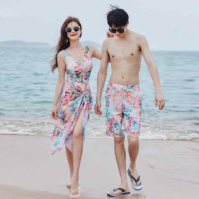 ・性別: ユニセックス・対象年齢: 成人・デザイン: セクシー、爽やか・仕様: パッドあり、ワイヤーなし・素材: ナイロン・素材含有量: ナイロン 82%・重量: 約300g・裏地素材: ポリエステル・裏地含有量: ポリエステル 92%・対応シーン: 水泳、マリンスポーツ・カラー展開: カラフル（レディース）、メンズビーチパンツ・サイズ展開: M、L、XL、2XL、3XL・カテゴリ: ワンピース水着
