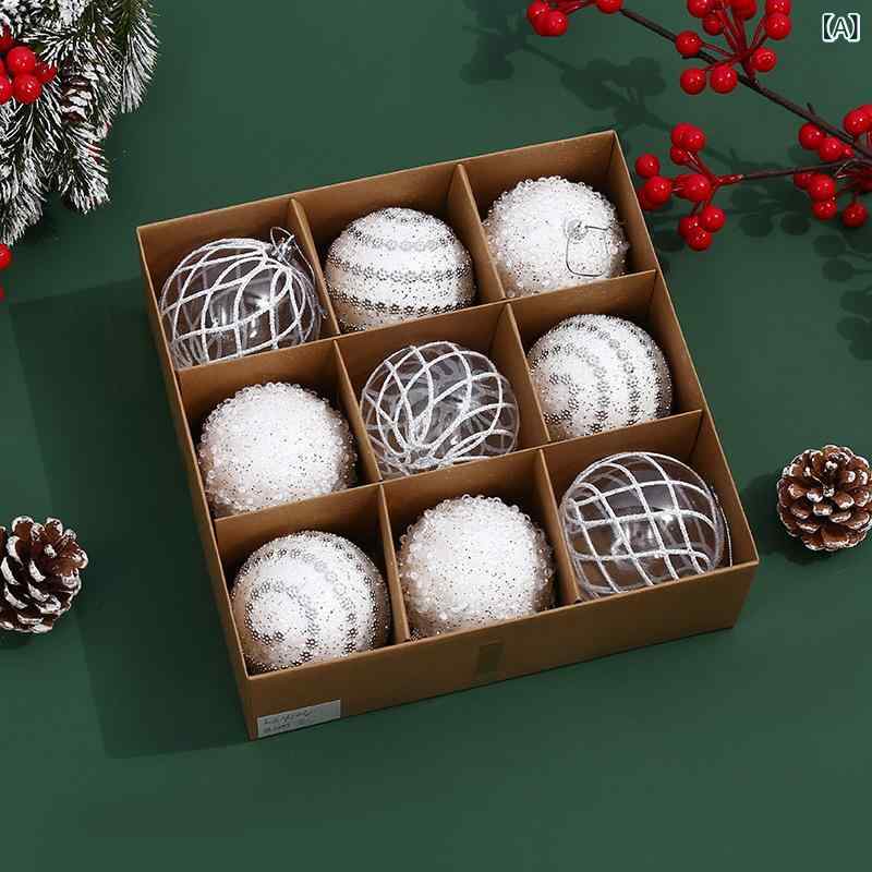 ふんわり暮らし鞄店のクリスマスオーナメント クリスマスツリー 飾り デコレーション 飾り付け 豪華 おしゃれ ラメ キラキラ 北欧 雑貨 プレゼント｜アングル2