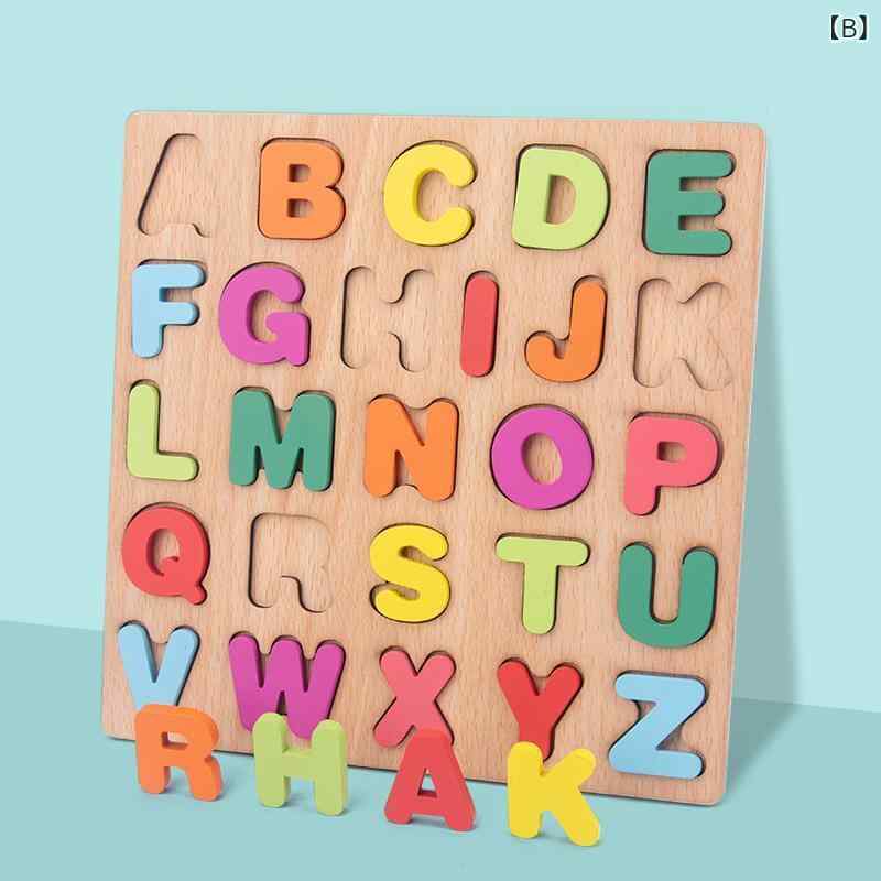 ふんわり暮らし鞄店の知育玩具 キッズ 木製 パズル 数字 アルファベット 形 認知 ペアリング 早期教育 モンテッソーリ 幼児 幼稚園 4歳 5歳 6歳 女の子 男の子 カラフル｜アングル3