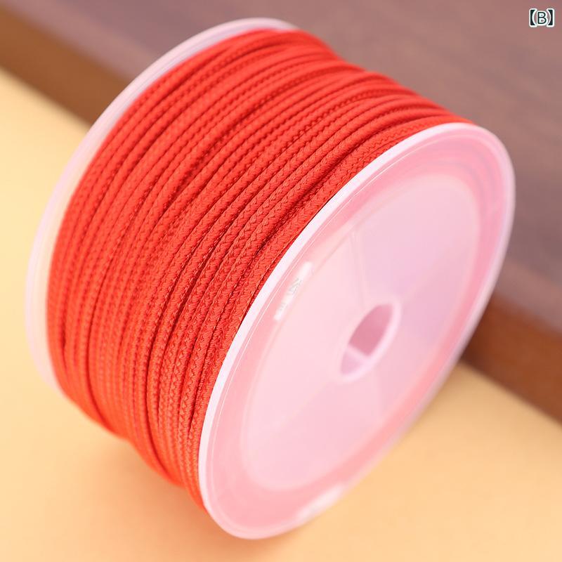 ふんわり暮らし鞄店のDIYパーツ ハンドメイド ストラップ コード 紐 2mm スマホケース用 手芸 素材 ナイロン スペア 太め 丈夫 カラフル ネックストラップ り アクセサリー パーツ｜アングル3