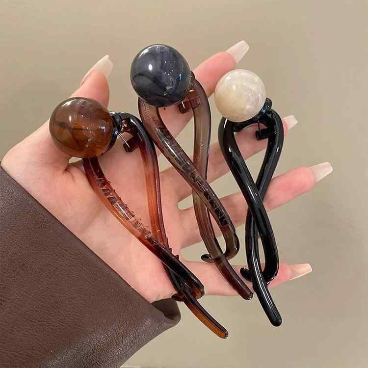 ヘアクリップ レディース フェイクパール 髪留め 髪飾り ヘアアクセサリー まとめ...