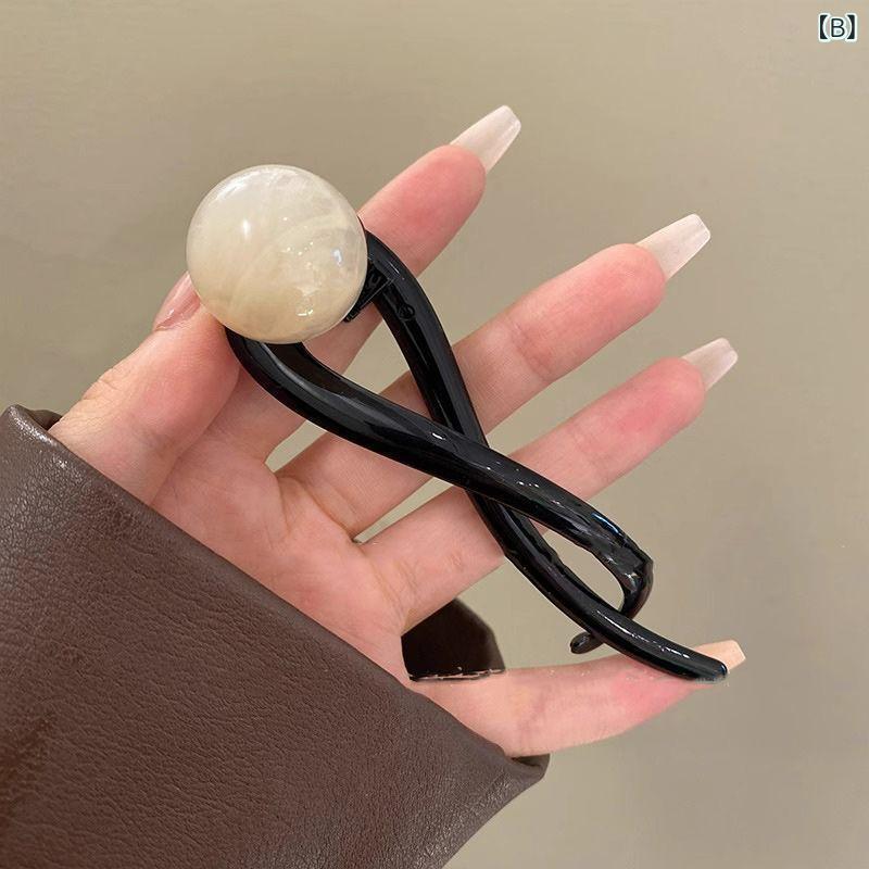 ヘアクリップ レディース フェイクパール 髪留め 髪飾り ヘアアクセサリー まとめ...