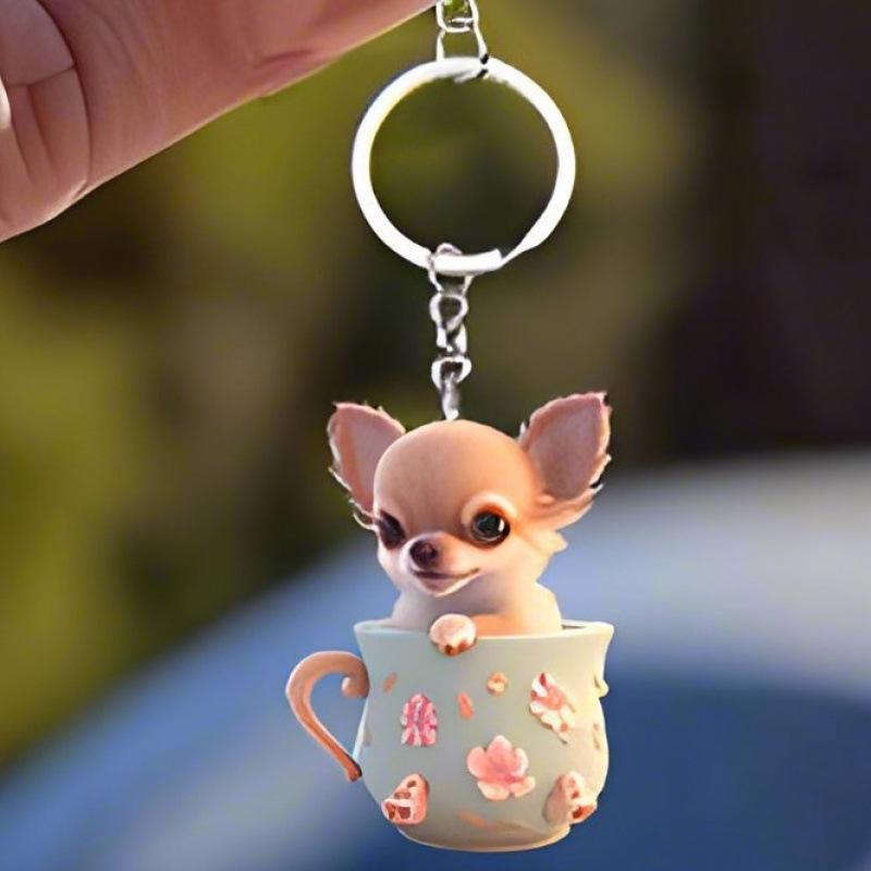 楽天市場】プードル キーホルダー（車用品・バイク用品）の通販