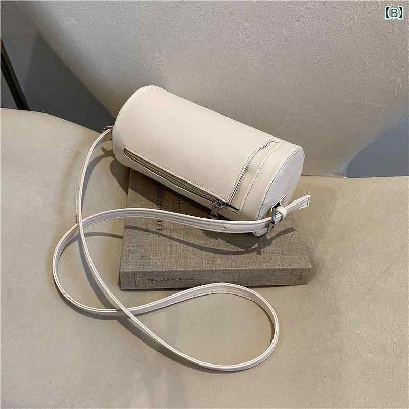 ショルダーバッグ レディース 丸型 個性的 レトロ PUレザー 電気メッキ加工 斜めが...