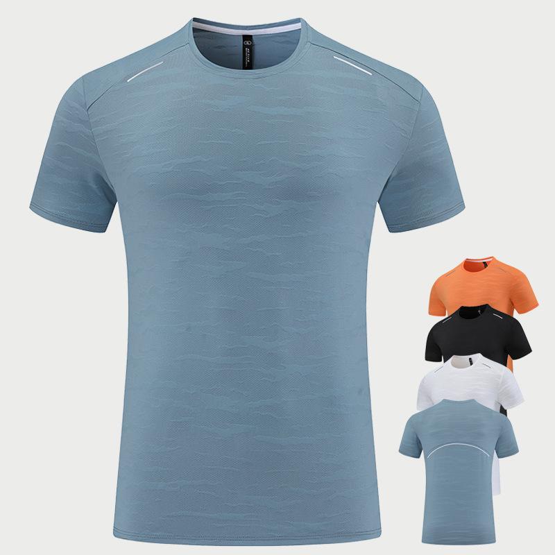 ・カテゴリ: Tシャツ・柄: 迷彩・対象: 男性用・スタイル: スポーツカジュアル・ネックライン: クルーネック・袖丈: 半袖・主な素材: ポリエステル（麻混紡）・カラー展開: ホワイト、オレンジ、ブラック、ブルー・サイズ展開: M、L、XL、XXL、XXXL