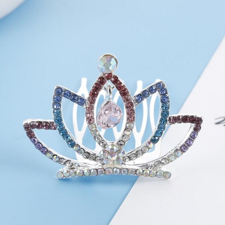 カチューシャ キッズ 女の子 ティアラ 王冠 ヘアアクセサリー キラキラ 水晶 プリンセス 発表会 結婚式 子供 ヘッドドレス 七五三 髪飾り かわいい おしゃれ