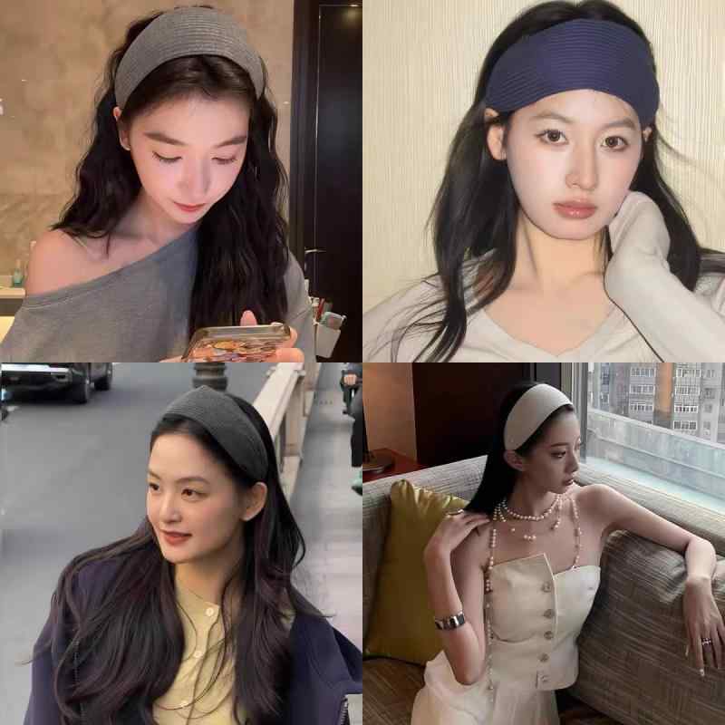 ・カテゴリ: ヘアアクセサリー・素材: 布・加工技術: ハンドメイド・カラー展開: ブラック、グレー、オフホワイト、ブルー、ブラウン、ダークグレー、ライトグレー・デザイン要素: ライン、幾何学・スタイル: スポーツ風、ファッション通勤・対象: レディース