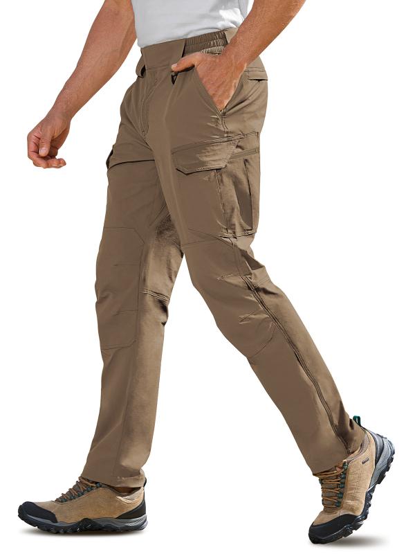 パンツ メンズ 登山 アウトドア クライミングパンツ 速乾パンツ 撥水 防風 軽量 耐摩耗 多ポケット カーゴパンツ ロングパンツ 春夏秋 カジュアル