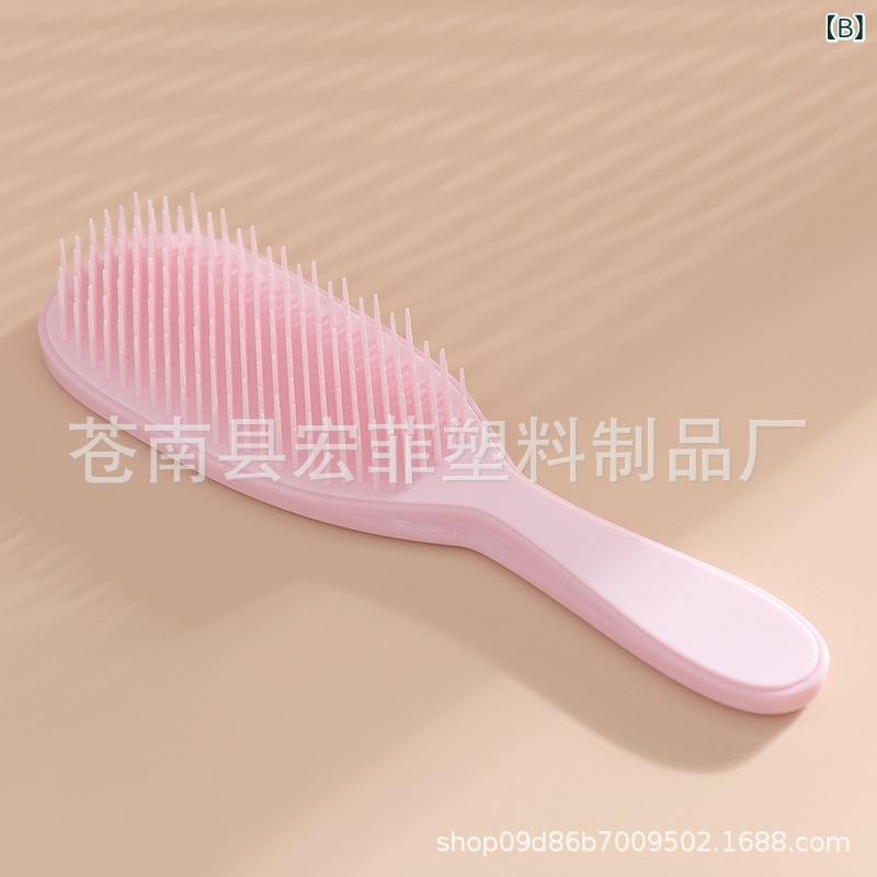 ヘアブラシ レディース 静電気防止 もつれ解除 コンパクト 軽量 携帯用 美髪コーム 頭皮マッサージ ヘアケア 持ち運び 旅行用 soarsole-10435318 ふんわり暮らし鞄店 サンプル画像3