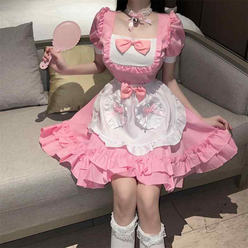 ・カテゴリ: 制服・主な素材: ポリエステル・対象性別: 女性・カラー展開: ワインレッド、ピンク・サイズ展開: S、M、L