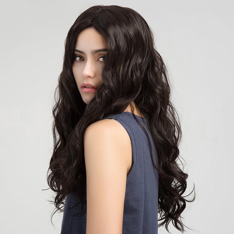 ウィッグ レディース ロング ストレート 巻き髪 ウェーブ かつら フルウィッグ センター分け 小顔効果 自然 通気性 耐熱 普段使い イメチェン おしゃれ