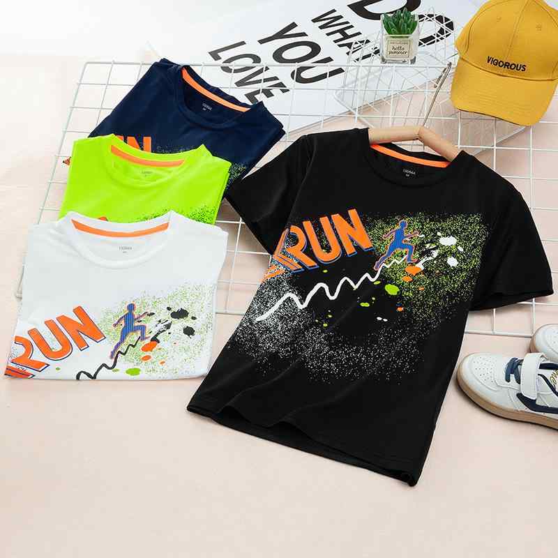 ・カテゴリ: 子供用Tシャツ・スタイル: スポーツ、ストリート・性別: ユニセックス・フード: なし・袖丈: 半袖・生地加工: 蛍光加工、柔軟加工・柄: 無地、アバター、英字、抽象柄、ドット・デザイン要素: スポーツ、英字、プリント、ストリートスタイル・主な素材の含有量: 95%・安全基準: B類・ネックライン: クルーネック・機能: 吸湿速乾・カラー展開: ブラック、ホワイト、蛍光グリーン、ダークブルー・サイズ展開: 120cm、130cm、140cm、150cm、160cm、170cm