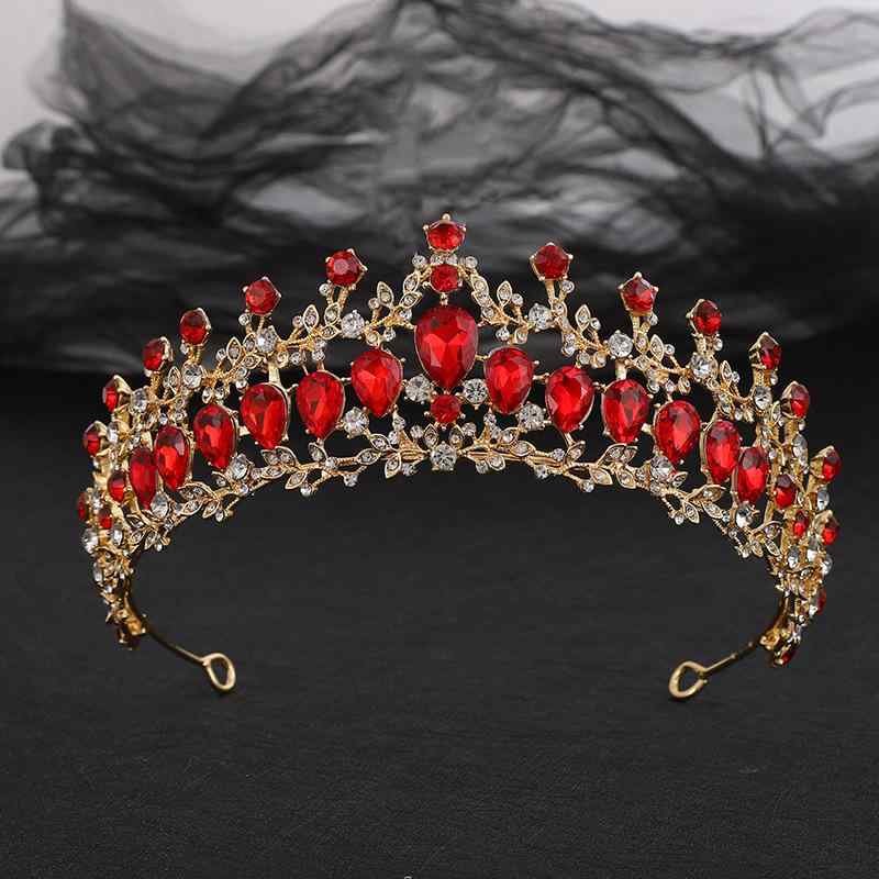ティアラ レディース ブライダル クリスタル クラウン 王冠 カチューシャ ヘアアクセサリー 結婚式 披露宴 挙式 二次会 ウェディング ドレス 小物 キラキラ ゴージャス 豪華 大ぶり 華やか ヘッドドレス