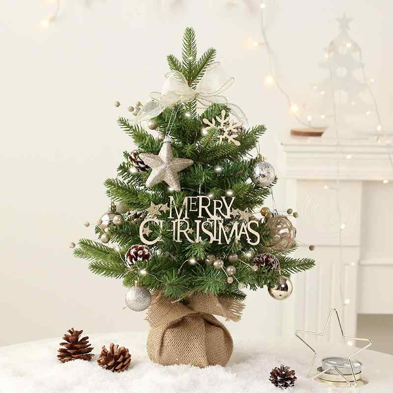 ・カテゴリ: 圣诞树・主な素材: PVC・カラー: グリーン（ミニクリスマスツリー）・サイズ: 高さ50cm・用途: 卓上用