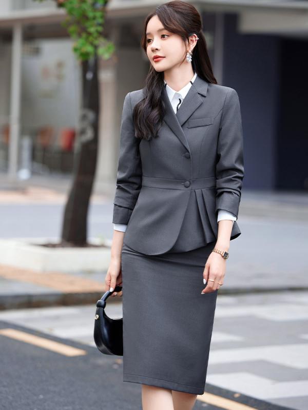 スーツ レディース パンツスーツ スカートスーツ ジャケット セットアップ 3点セット 4点セット 長袖 事務服 リクルート ビジネス オフィス フォーマル 洗える 通勤 面接 就活 冠婚葬祭 大きいサイズ