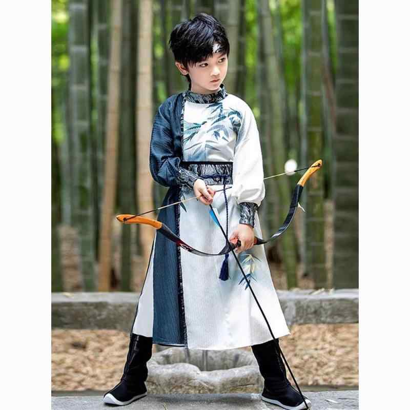 ・カテゴリ: 子供用民族衣装・主な素材: 綿（91%-95%）・カラー展開: 竹海听风（ベルト・ヘアバンド付属）、竹海听风（扇子・ベルト・ヘアバンド付属）、竹海听风（伸縮剣・ベルト・ヘアバンド付属）、竹海听风（扇子・ブーツ・ヘアバンド・ベルト付属）、竹海听风（伸縮剣・ブーツ・ヘアバンド・ベルト・扇子付属）、竹海听风（ブーツ単品）・サイズ展開: 110、120、130、140、150、160、170・対象年齢: 8歳以上（身長140cm以上）